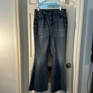 Judy Blue size 13 flare fit high waisted jeans NWOT
